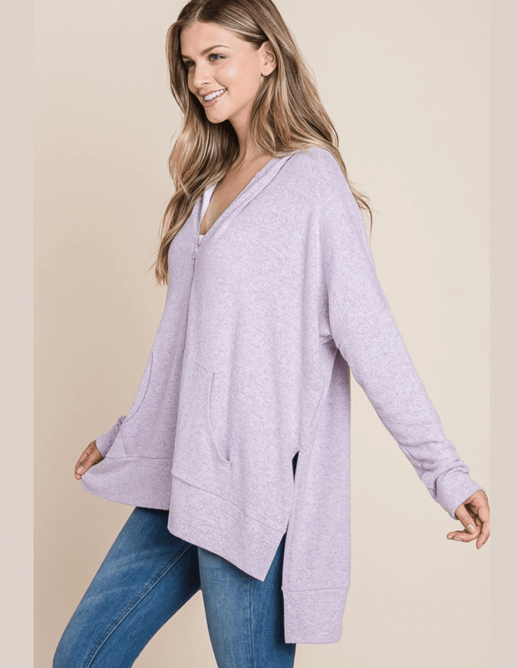 Over Sized Hoodie (Lavender)