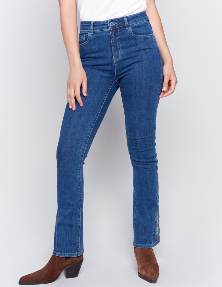 Bootcut Jean #C5574-431A - Charlie B