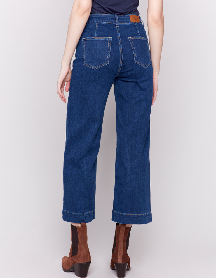 Patch Pocket Jean #C5538-431A- Charlie B