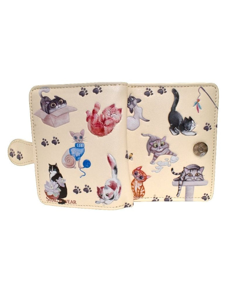 Playful Cats Pattern #W009404SM - Shagwear